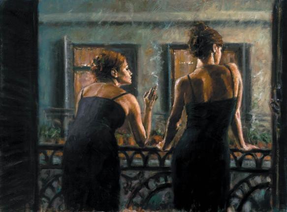 Fabian Perez Cenisientas of the Night I